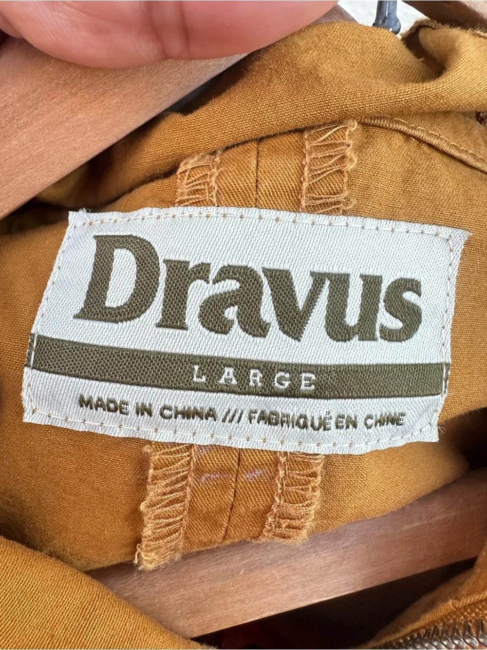 Dravus Colorblock Hooded Anorak Jacket 1/4 zip Mustard Yellow khaki Sweater